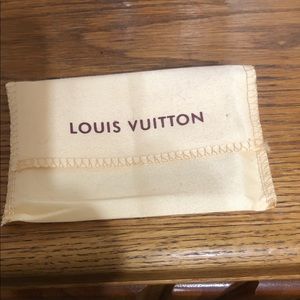 Small Louis Vuitton dust bag